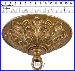 Traditional Brass Light Fixture Base Traditional Brass Light Fixture Base
