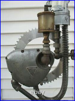 Unique Steampunk Industrial Lamp Vintage Triumph Motorcycle Parts