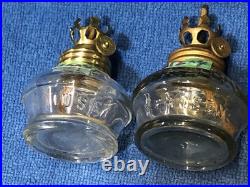 VAPO CRESOLENE Miniature LAMP 4 Fonts, 4 Burners, 4 Holders c1890 Original PARTS