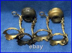 VAPO CRESOLENE Miniature LAMP 4 Fonts, 4 Burners, 4 Holders c1890 Original PARTS VAPO CRESOLENE Miniature LAMP 4 Fonts, 4 Burners, 4 Holders c1890 Original PARTS