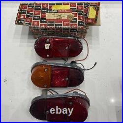 VINTAGE 3 Lucas L647 Tail Lamps, MGA 1600 Mk II, Mini, New And Used + New Parts
