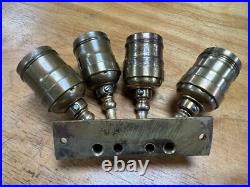 VINTAGE, 4 socket cluster, keyless, P&S, Lamp Parts, Lighting