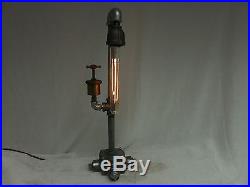 VINTAGE BARN INDUSTRIAL Touch light lamp parts hit n miss oiler, old Steampunk