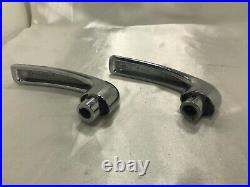 VINTAGE Chrome Interior Door Handles PAIR 1930's 1940s 1950's 1960's Ford Chevy
