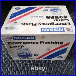 VINTAGE NISSAN Emergency Flashing Lamp Genuine Parts Japan box B6870-89901