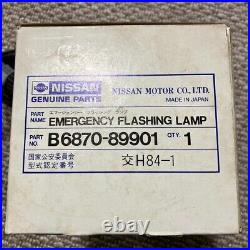 VINTAGE NISSAN Genuine Parts Emergency Flashing Lamp