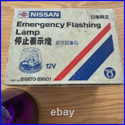 VINTAGE NISSAN Genuine Parts Emergency Flashing Lamp B6870-89901 Japan