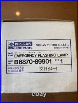 VINTAGE NISSAN Genuine Parts Emergency Flashing Lamp B6870-89901 Japan Mint