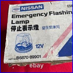 VINTAGE NISSAN Genuine Parts Emergency Flashing Lamp B6870-89901 Japan UNUSED