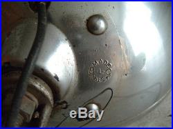 VINTAGE SUPER RAY B-L-C 7 7/8 Driving Lamp Fog Light GM Chevy Guide withbracket