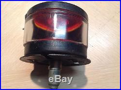 VINTAGE TAIL lamp TAG Light TRUCK Trailer Red glass LENS old NOS