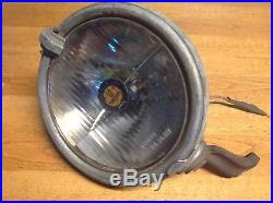 VINTAGE TRIPPE Speedlight 6v glass LENS early TRUCK working solid DRIVING Lamp