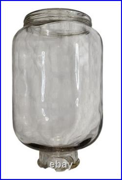 VTG Arcade Crystal Coffee Grinder LAMP, Cast Iron