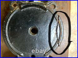 VTG Arcade Crystal Coffee Grinder LAMP, Handcrafted, Cast Iron Wall Mounted, RED