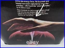 VTG Eye of the Storm Plasma Ball Lamp Rabbit Systems 1987 ALL PARTS SEALED