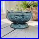 VTG_Indiana_Glass_Colonial_Blue_Stars_Bars_Fairy_Lamp_Base_Bottom_Only_Parts_01_cd