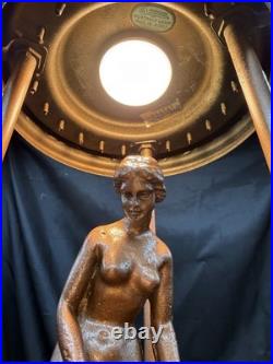 VTG MCM 1970's Oil Rain Lamp 18 For Parts / Repair Or As-Is