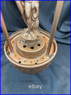 VTG MCM 1970's Oil Rain Lamp 18 For Parts / Repair Or As-Is