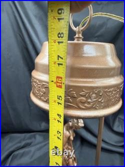 VTG MCM 1970's Oil Rain Lamp 18 For Parts / Repair Or As-Is