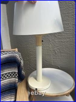 VTG MCM Gerald Thurston Lightolier Lamp With Shade Complete Parts