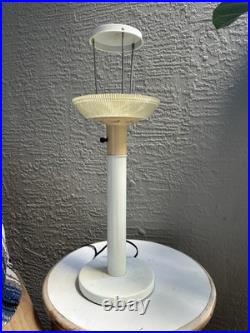 VTG MCM Gerald Thurston Lightolier Lamp With Shade Complete Parts