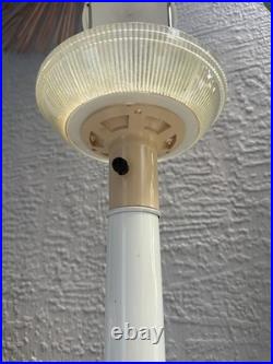 VTG MCM Gerald Thurston Lightolier Lamp With Shade Complete Parts