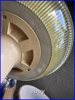 VTG MCM Gerald Thurston Lightolier Lamp With Shade Complete Parts