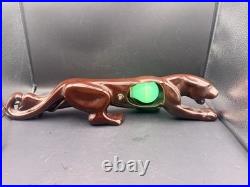 VTG MCM Panther TV Lamp Light Desk Lamp Tested Works! All Original Parts