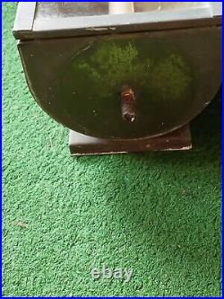 VTG MCM Victorian Gothic Slide Out Glass Lamps PARTS ONLY ELECTRIC NEEDS WORK