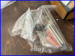 VTG TIFFANY style Stained Slag Glass Wall Sconces Lamp Shade New with parts