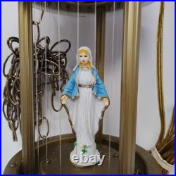VTG Virgin Mother Mary Mineral Oil Rain Lamp Untested Hanging Rare Parts/Repair