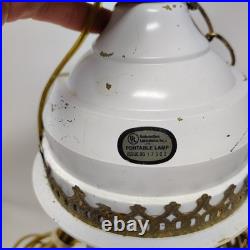 VTG Virgin Mother Mary Mineral Oil Rain Lamp Untested Hanging Rare Parts/Repair