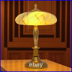 Very Elegant Type Deco Design Copper Lamp Leeds Table Unique Piece