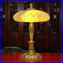 Very Elegant Type Deco Design Copper Lamp Leeds Table Unique Piece