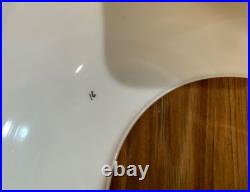 Victorian Milk Glass Library Parlor Hanging Oil Lamp 14 Shade Jeweled for parts