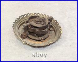 Victorian hanging Kerosene oil lamp parts or restoration with Aladden chimney