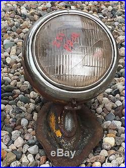 VinTaGE PaiR CABOVER COE HEADLAMPS HEADLIGHTS Lights Lamps OLD Truck Ford Bus