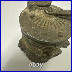Vintage 1920s Fred R Belt Lu Mi Num Carbide Miners Lamp Die Cast Aluminum parts