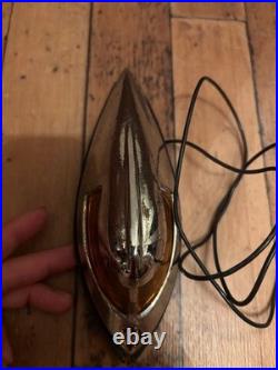 Vintage 1950s Teardrop Glass Marker Lamp Harley Custom Old Car Parts