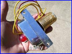 Vintage 1960's Chrome Yankee Flasher switch hazard car service gm street rat rod
