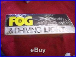 Vintage 1970's NOS Perfection Auto Products Fog / Driving Lamps in Orig Boxes PR