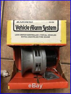 Vintage 1970's auto alarm, Parade/Police Siren street rod, rat rod, hot rod