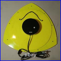 Vintage 1997 Rabbit Tanaka Optical Motion Wall Unit Neon Green Parts Or Repair