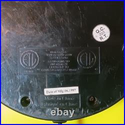 Vintage 1997 Rabbit Tanaka Optical Motion Wall Unit Neon Green Parts Or Repair