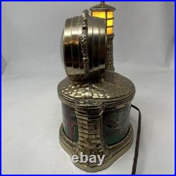Vintage 50s United Lighthouse Motion Clock #290 Light Lamp Animated Works