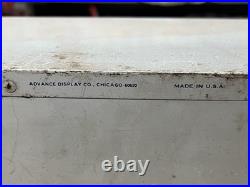 Vintage AC Delco Guide Miniature Lamps Bulb Storage Display Parts Drawer Cabinet