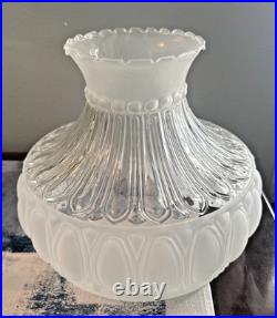 Vintage Aladdin Electrified Oil Lamp with New Chimney Nice