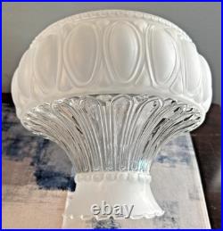 Vintage Aladdin Electrified Oil Lamp with New Chimney Nice