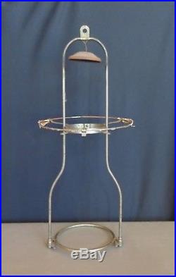 Vintage Aladdin Oil Lamp Hanging Metal Lamp Shade Holder Frame 22 Tall
