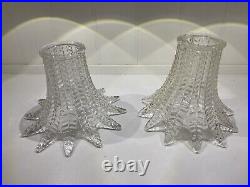 Vintage/Antique Glass Lamp Shades 2-5 Fitter. Lamp Light Stem Repair Parts